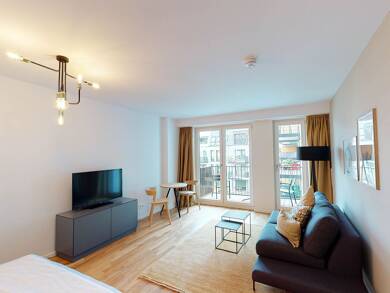 Wohnung zur Miete 1.395 € 1 Zimmer 48 m² 4. Geschoss Eichwaldstraße 68 Bornheim Frankfurt am Main 60385