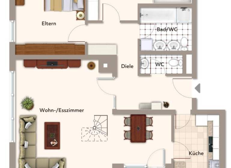 Wohnung zum Kauf 449.000 € 5 Zimmer 145 m²<br/>Wohnfläche Wendlingen Wendlingen am Neckar 73240