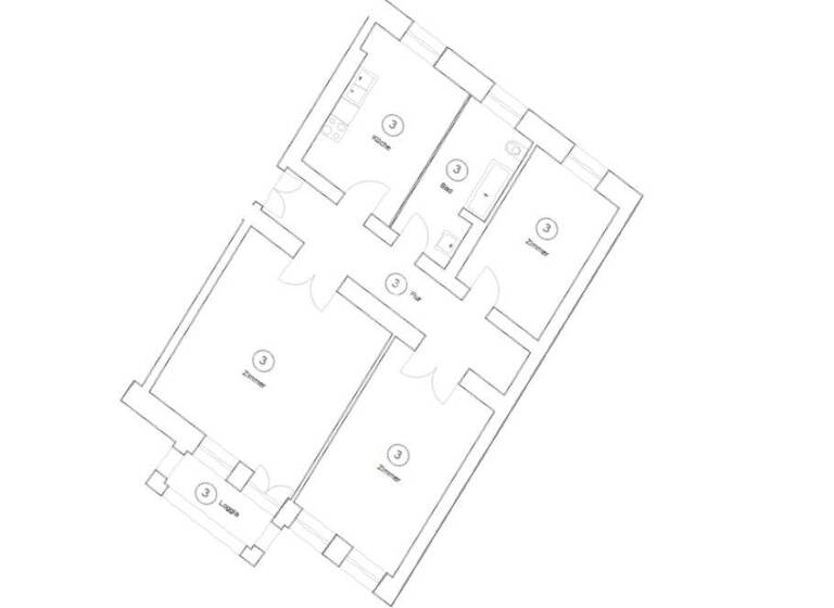 Wohnung zum Kauf provisionsfrei 599.000 € 3 Zimmer 98,8 m² 1. Geschoss Wrangelstraße 86 Kreuzberg Berlin 10997