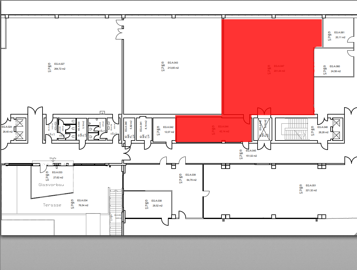 Lagerhalle zur Miete 5,99 € 243,6 m²<br/>Lagerfläche Osterholzallee 140/144 Ludwigsburg - West Ludwigsburg 71636