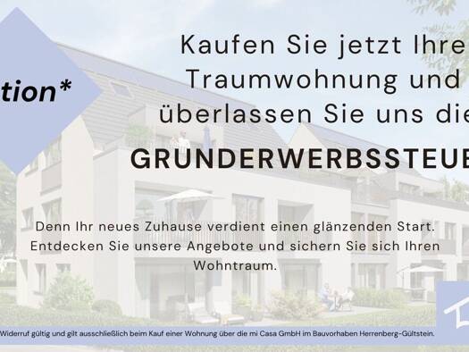 Wohnung zum Kauf - Neubau provisionsfrei 512.500 € 3,5 Zimmer 83,3 m² 3. Geschoss frei ab 31.10.2027 Altinger Straße 42 Gültstein Herrenberg 71083