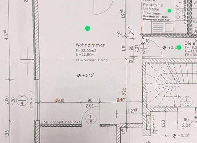 Wohnung zur Miete 459 € 2 Zimmer 61 m² EG Kleinolbersdorfer Straße 15 Adelsberg Chemnitz 09127