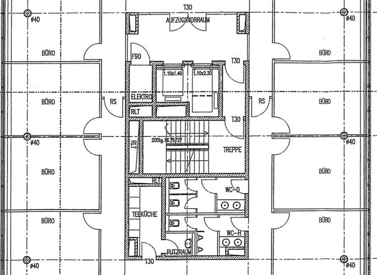 Bürogebäude zur Miete provisionsfrei 12,50 € 502 m² Bürofläche Offenbach am Main 63065