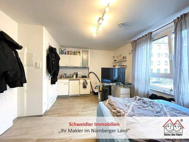 Studio zum Kauf als Kapitalanlage geeignet 112.000 € 1 Zimmer 20,9 m² Tafelhof Nürnberg 90443