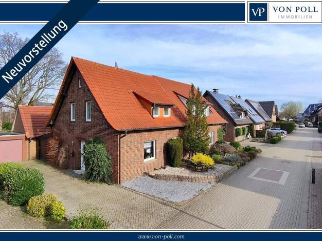 Doppelhaushälfte zum Kauf 199.000 € 4 Zimmer 120 m² 545 m² Grundstück Krechting Rhede / Krechting 46414