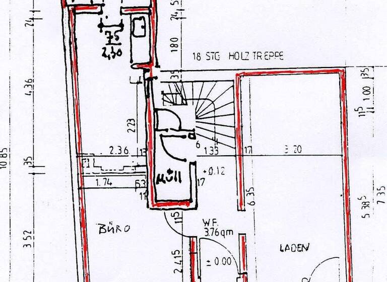 Laden zur Miete 1.500 € 44 m² Verkaufsfläche Altstadt Heidelberg 69117