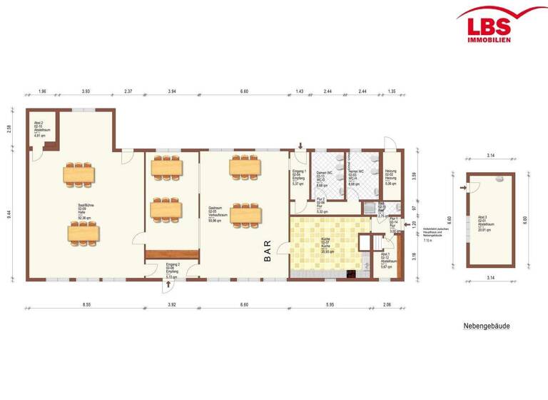 Restaurant zum Kauf 199.000 € 1.604 m² Grundstück Diedersdorf Vierlinden 15306