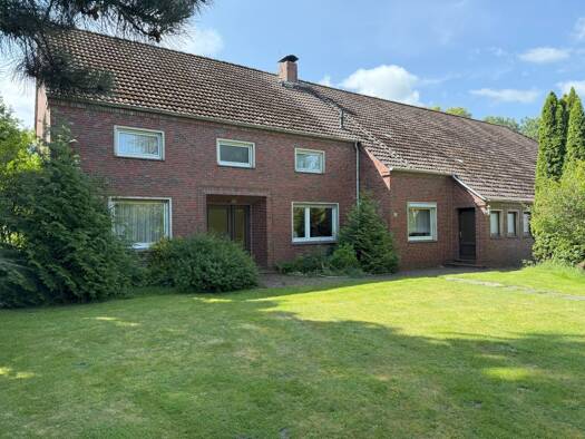 Bauernhaus zum Kauf als Kapitalanlage geeignet 329.000 € 9 Zimmer 195 m² 11.009 m² Grundstück Plaggenburg Aurich 26607