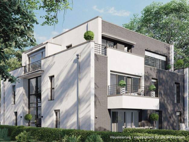 Wohnung zum Kauf - Neubau provisionsfrei 492.000 € 2 Zimmer 70 m² 2. Geschoss Im Lohauser Feld 39 Lohausen Düsseldorf 40474