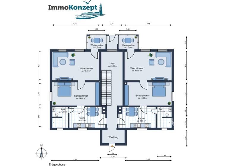 Mehrfamilienhaus zum Kauf provisionsfrei 579.000 € 8 Zimmer 201 m² 516 m² Grundstück Neuhof Heringsdorf 17424