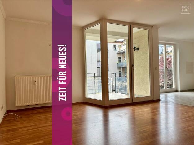 Wohnung zur Miete 739 € 3 Zimmer 80 m² 1. Geschoss Ernst-Moritz-Arndt-Straße 1 Paulusviertel Halle (Saale) 06114