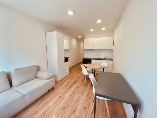 Studio zur Miete - Erstbezug 503 € 1 Zimmer 26,5 m² 5. Geschoss frei ab sofort Kurt-Eisner-Straße 59 Südvorstadt Leipzig 04275