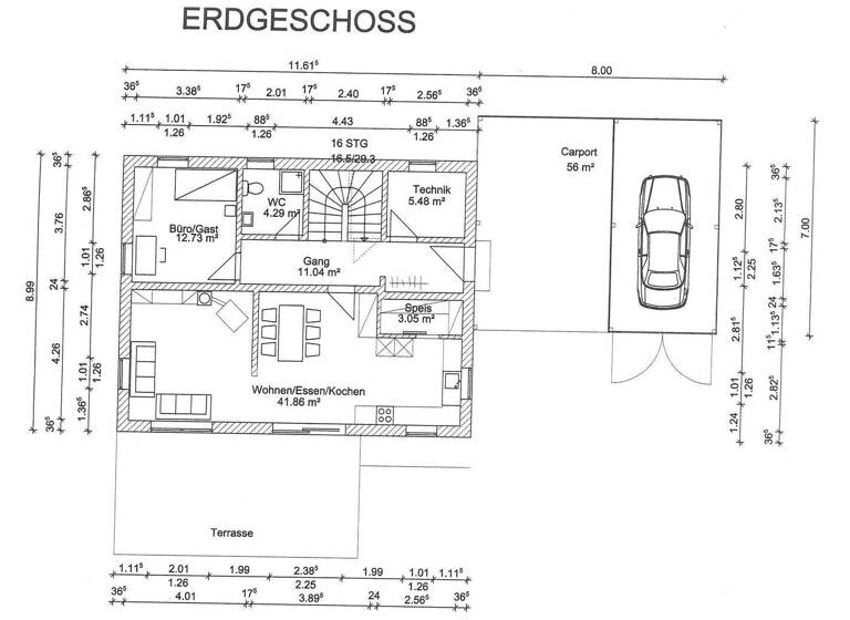 Einfamilienhaus zum Kauf 863.000 € 5 Zimmer 165 m² 777 m² Grundstück Fridolfing 83413