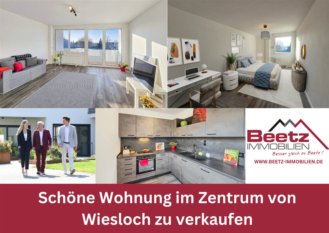 Wohnung zum Kauf 279.000 € 3 Zimmer 80,1 m²<br/>Wohnfläche 1.<br/>Geschoss Wiesloch Wiesloch 69168