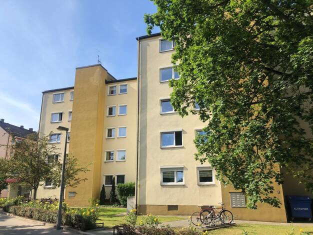 Wohnung zur Miete 390 € 1 Zimmer 28 m² 4. Geschoss Sandberg Nürnberg 90419