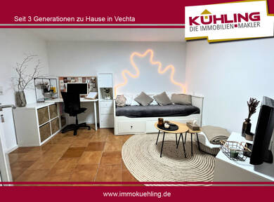 Wohnung zur Miete 310 € 1 Zimmer 18 m² Souterrain, EG Stadtkern Vechta 49377