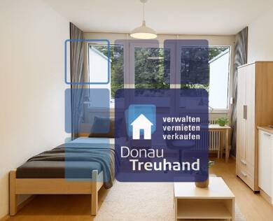 Wohnung zur Miete 290 € 1 Zimmer 23,8 m² 2. Geschoss Eduard-Hamm-Straße Haidenhof-Süd Passau 94036