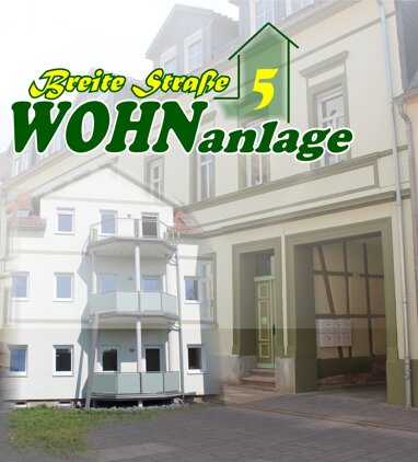 Wohnung zur Miete 635 € 4 Zimmer 92,5 m² 2. Geschoss Breite Straße 5 Allstedt Allstedt 06542