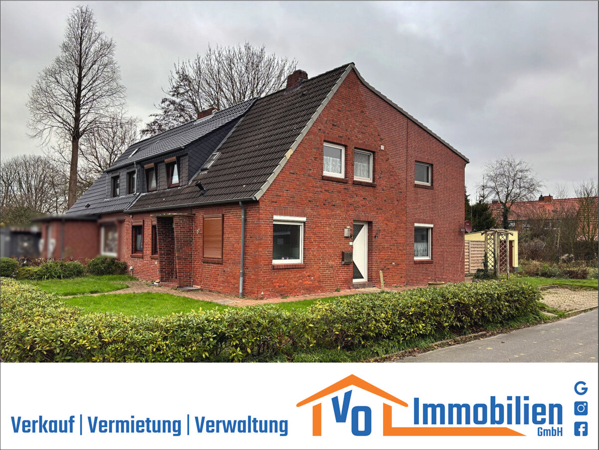 Doppelhaushälfte zum Kauf 175.000 € 5 Zimmer 128 m²<br/>Wohnfläche 895 m²<br/>Grundstück Roffhausen Schortens 26419