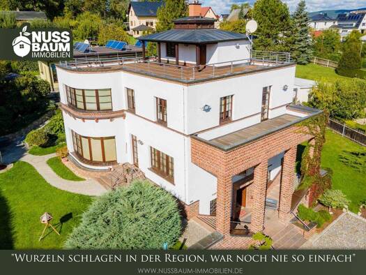 Villa zum Kauf 1.025.000 € 6 Zimmer 340 m² 2.479 m² Grundstück Tiefer Weg 24 Saalfeld Saalfeld/Saale 07318