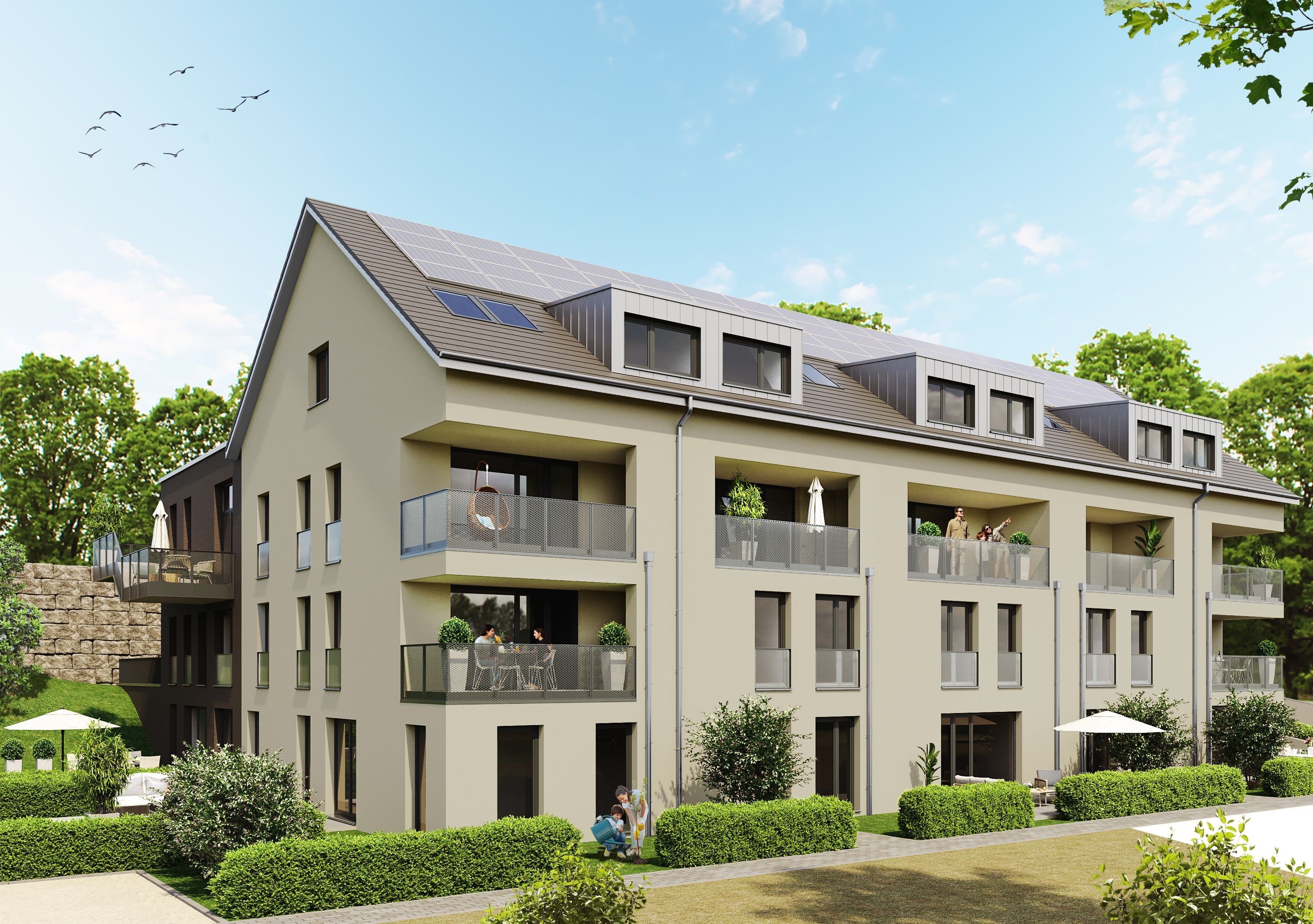 Wohnung zum Kauf provisionsfrei 553.000 € 4 Zimmer 90,6 m²<br/>Wohnfläche EG<br/>Geschoss ab sofort<br/>Verfügbarkeit Entenweg 20 Zazenhausen Stuttgart 70437