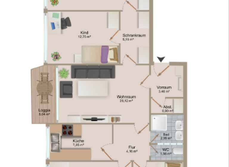 Wohnung zum Kauf 465.000 € 5 Zimmer 99 m² frei ab sofort Salzburg 5020