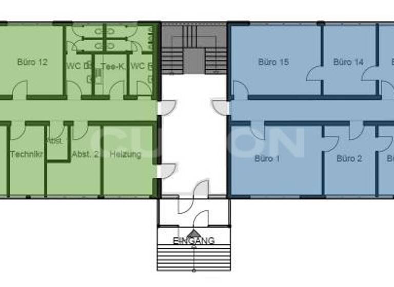 Büro zur Miete provisionsfrei 7,25 € 735 m² Bürofläche teilbar ab 365 m² Auf den Holln 47 Werne Bochum 44894