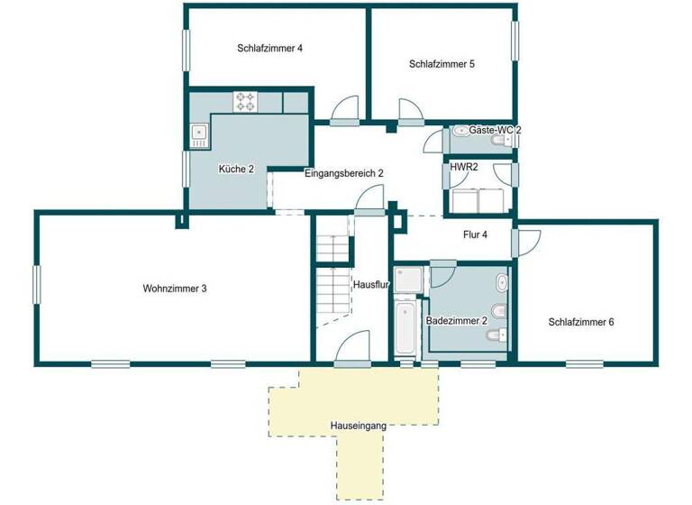 Mehrfamilienhaus zum Kauf 540.000 € 9 Zimmer 227,2 m² 1.239,2 m² Grundstück Gellershagen Bielefeld 33613