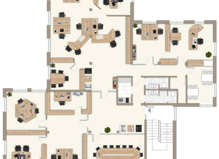 Bürofläche zur Miete 1.690 € 10 Zimmer 299,8 m²<br/>Bürofläche Rottweil Rottweil 78628