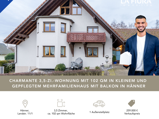 Wohnung zum Kauf 259.000 € 3 Zimmer 101,9 m² 1. Geschoss Landstrasse 11/1 Hänner Murg 79730