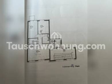 Wohnung zur Miete Tauschwohnung 1.050 € 3 Zimmer 75 m² 4. Geschoss Pankow Berlin 13189