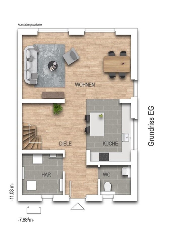 Doppelhaushälfte zum Kauf provisionsfrei 447.500 € 4 Zimmer 116 m²<br/>Wohnfläche 475 m²<br/>Grundstück Daerstorf Neu Wulmstorf 21629