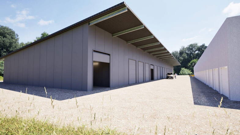 Lagerhalle zur Miete - Neubau provisionsfrei 180 € 40 m² Lagerfläche Merenberg Merenberg 35799