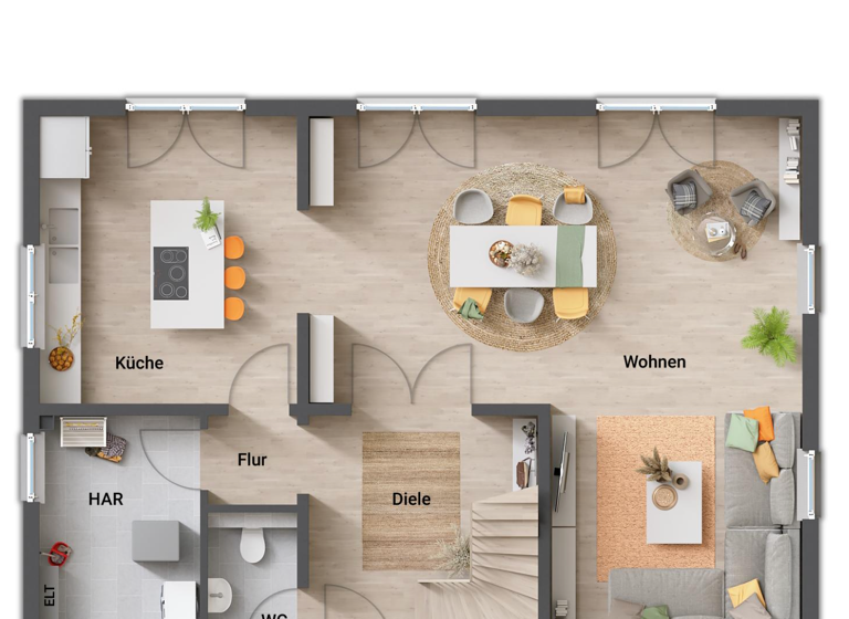 Einfamilienhaus zum Kauf - Erstbezug provisionsfrei 297.980 € 5 Zimmer 158,1 m² 1.000 m² Grundstück frei ab 01.01.2027 Sandstraße Woffendorf Altenkunstadt 96264