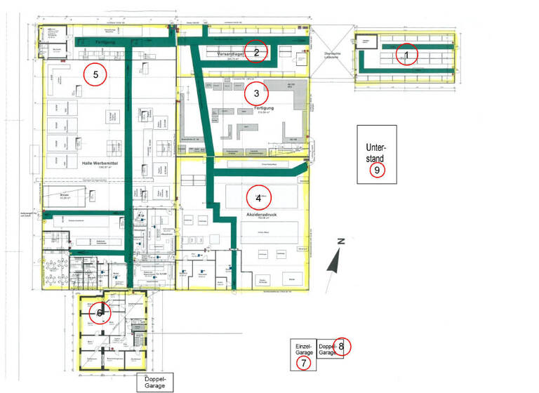 Halle/Industriefläche zum Kauf 1.950.000 € 8.298 m² Lagerfläche Bad Waldliesborn Lippstadt 59556