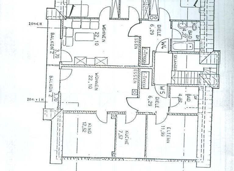 Wohnung zum Kauf 125.000 € 3 Zimmer 65,5 m² 1. Geschoss Am Vogelsang 13 Storkow Storkow (Mark) 15859