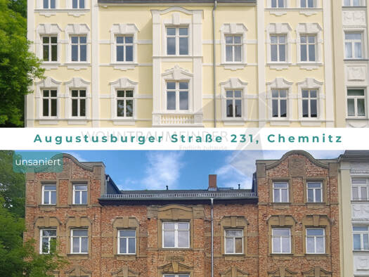 Mehrfamilienhaus zum Kauf 199.000 € 543 m² 550 m² Grundstück Augustusburger Straße 231 Gablenz Chemnitz / Gablenz 09127