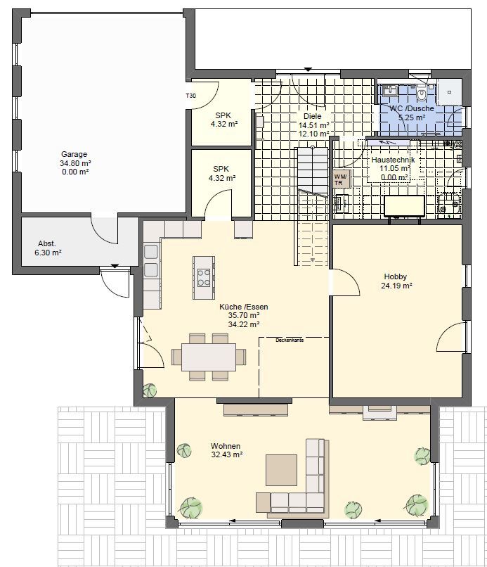 Haus zum Kauf provisionsfrei 985.000 € 7 Zimmer 160 m²<br/>Wohnfläche 700 m²<br/>Grundstück Münchfeldsiedlung Rastatt 76437