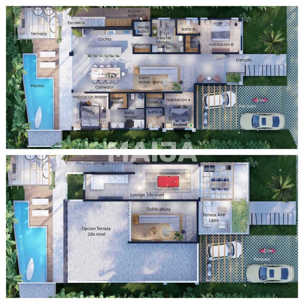 Einfamilienhaus zum Kauf 550.522 € 4 Zimmer 271 m²<br/>Wohnfläche 500 m²<br/>Grundstück Playa Encuentro Cabarete Cabarete 57000