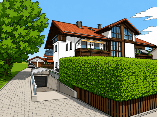 Terrassenwohnung zum Kauf provisionsfrei 414.000 € 3 Zimmer 72,9 m² 3 Geschosse frei ab 02.01.2027 Bruckmühler Straße 14 Heufeld Bruckmühl 83052