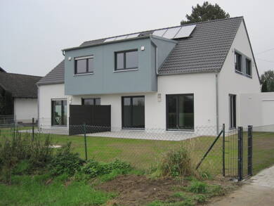 Doppelhaushälfte zum Kauf - Erstbezug provisionsfrei 630.000 € 4 Zimmer 147 m² 351 m² Grundstück Müllerstraße 1 Ebenhausen Werk Baar-Ebenhausen 85107