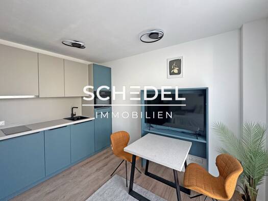 Studio zur Miete 617 € 1 Zimmer 25,7 m² Rosenau Nürnberg / Innenstadtgürtel Süd 90443