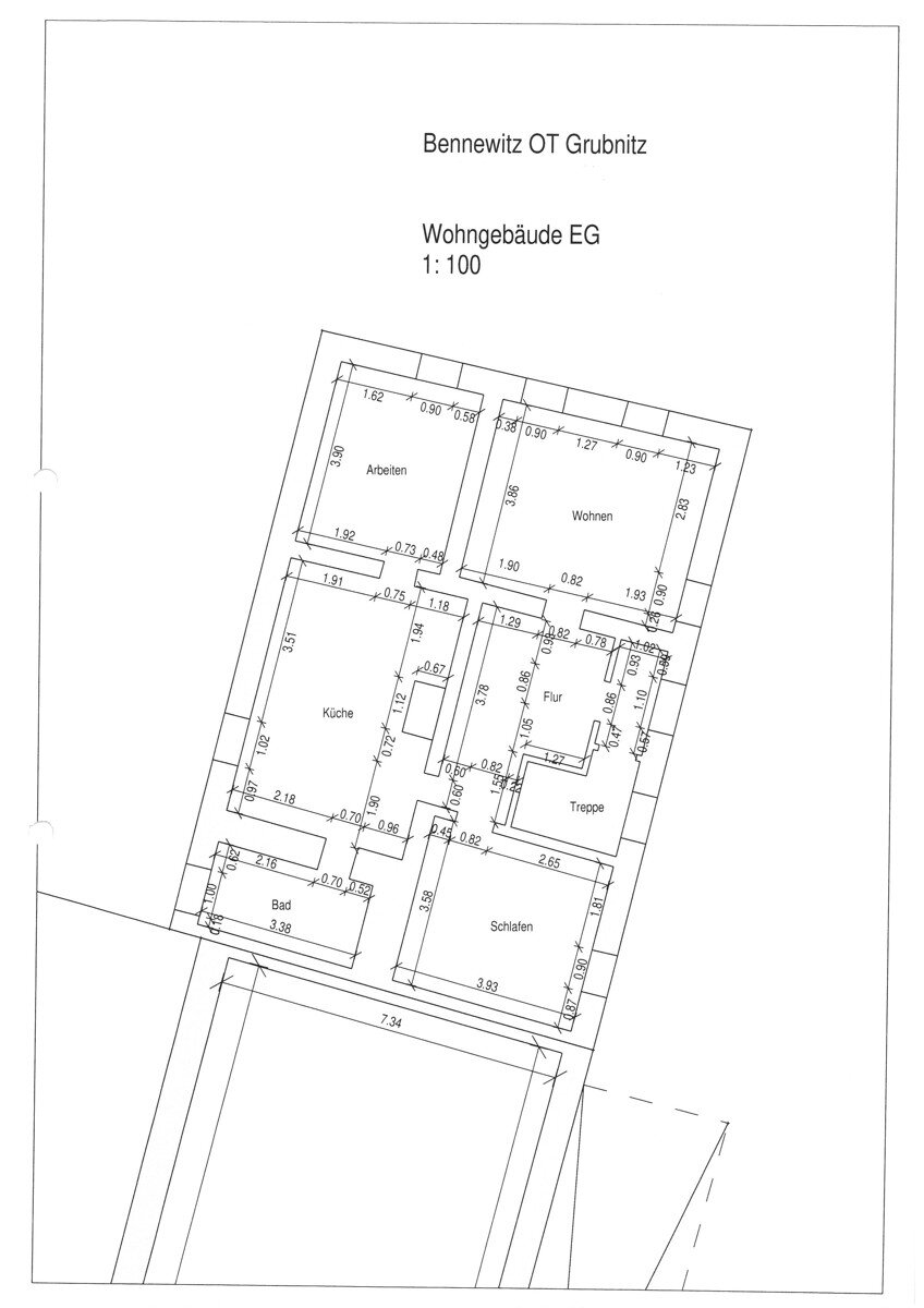 Mehrfamilienhaus zum Kauf als Kapitalanlage geeignet 400.000 € 9 Zimmer 256 m²<br/>Wohnfläche 3.230 m²<br/>Grundstück Grubnitz Bennewitz / Grubnitz 04828