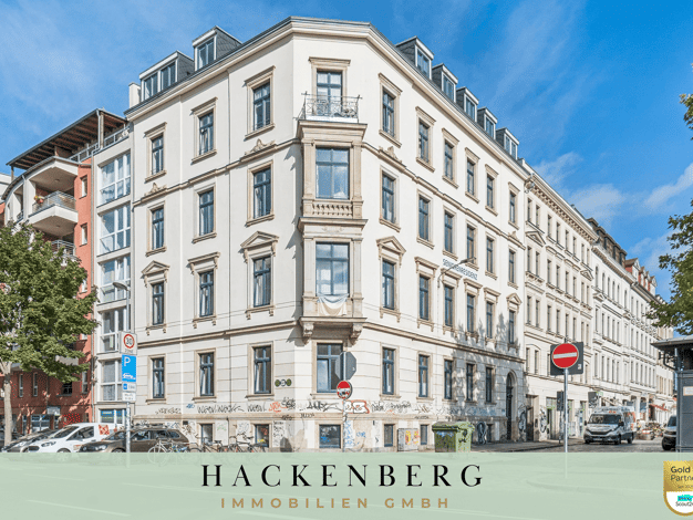 Wohnung zum Kauf 108.000 € 1 Zimmer 37 m² 4. Geschoss Südvorstadt Leipzig 04107