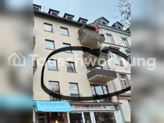 Wohnung zur Miete Tauschwohnung 1.050 € 2 Zimmer 72 m² 2. Geschoss Nordend-Ost Frankfurt am Main 60316