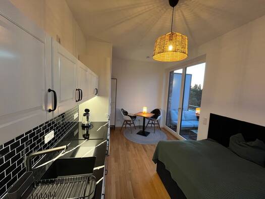 Studio zur Miete 920 € 1 Zimmer 27 m² Geschoss 3/3 frei ab sofort Bornstedter Feld Potsdam 14469