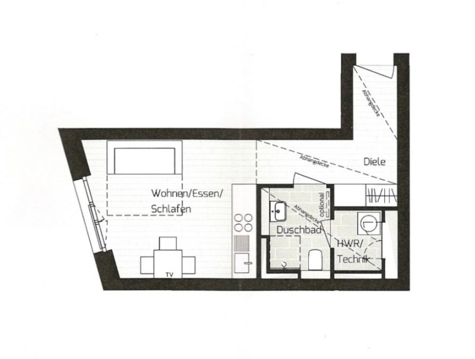 Wohnung zur Miete 330 € 1 Zimmer 30 m²<br/>Wohnfläche 3.<br/>Geschoss Alte Ziegelei 2-6 Nordost Speyer 67346