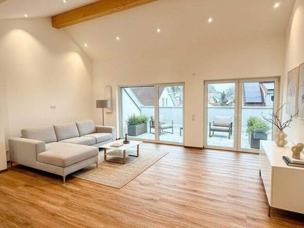 Wohnung zur Miete - Erstbezug 1.600 € 4 Zimmer 134 m² 2. Geschoss frei ab sofort Baumgartenweg 4 Tautenhofen Leutkirch 88299