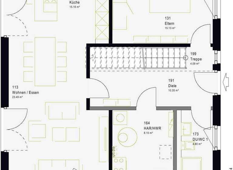 Einfamilienhaus zum Kauf - Erstbezug provisionsfrei 482.681 € 5 Zimmer 146 m² 621 m² Grundstück Britz 16230