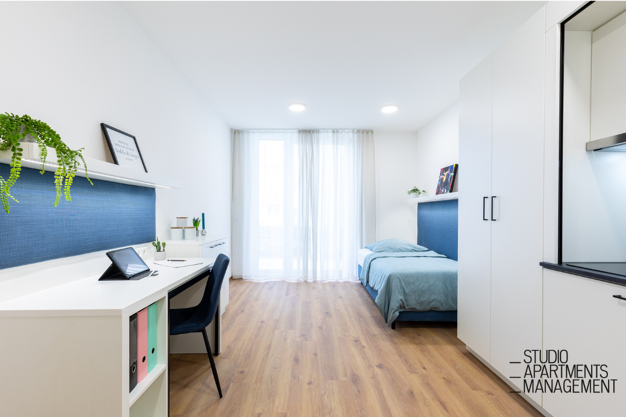 Studio zur Miete 560 € 1 Zimmer 29 m² 4. Geschoss frei ab sofort Haenlinstraße 1 Ingolstadt Ingolstadt 85055